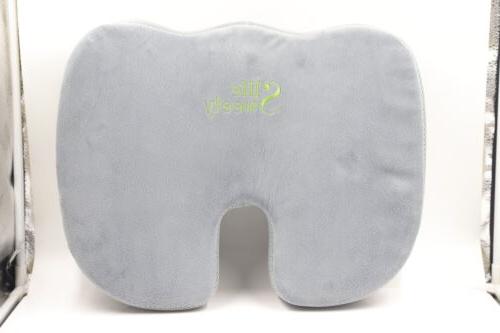 Memory Foam Seat Cushion Lumbar Support Padding Pillow Padde
