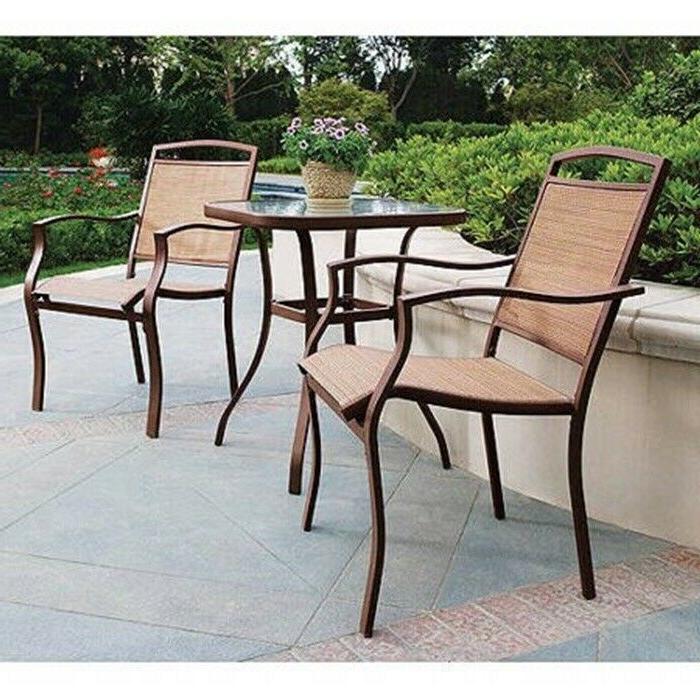 S Set Outdoor Furniture 3-piece Porch Deck Backyard