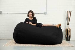Adult Fuf Huge 6' Media Lounger Memory Foam Cozy Soft Seat