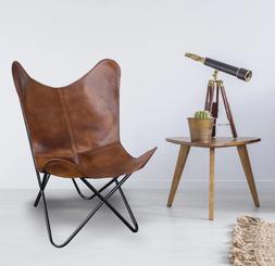 Tan Modern Iron Frame Den Furniture Home Office Bedroom