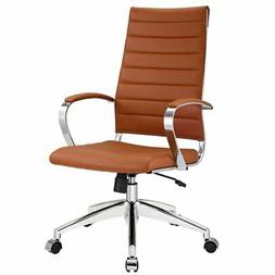 Modway Jive Ribbed High Back Executive Office Chair, Terraco