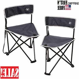 With Back 2-pack Folding Portable Tripod Seat