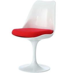 With Fabric Cushion In Red