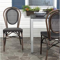 Safavieh Outdoor Living Collection Ebsen Wicker Side Chairs,