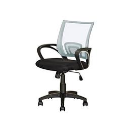 CorLiving LOF-310-O Workspace Mesh Back Office Chair, White