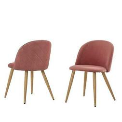 S For Living Room Accent Leisure Side Chair Pink Color
