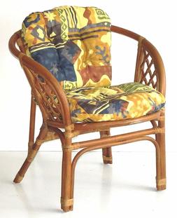 Bahama Eco Handmade Natural Rattan Wicker Eco With Cushions,
