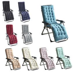 Cushion Tufted Soft Deck Chaise Padding Outdoor Patio Pool R