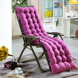 Cushion Tufted Soft Deck Chaise Padding Outdoor Patio Pool R