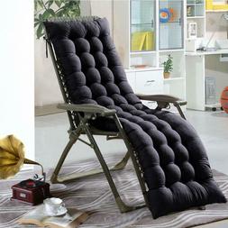 Cushion Tufted Soft Deck Chaise Padding Outdoor Patio Pool R
