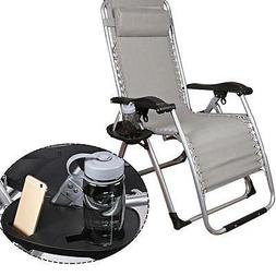 Side Tray Cup Holder Folding For Outdoor Camp Picnic Beach G