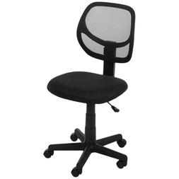 Without Arms Computer Desk Office Executive W Swivel Caster