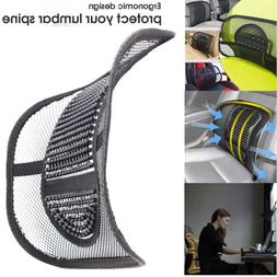 Lumbar Support Breathable Back Support Mesh Cushion for Car 