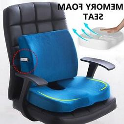 Back Cushion Memory Foam Ergonomic Orthopedic
