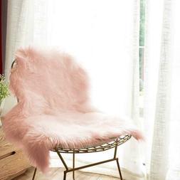 Cover Seat Cushion Pad Plush Fur...