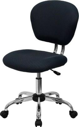 Vanity Accent Computer Office Desk Stool With Wheels Rolling