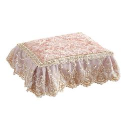 Cushion Cover Floral Pattern Hollow Bench Cover