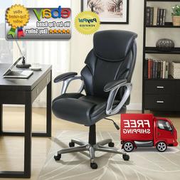 Bonded Leather High Back, Black *best Deals In Usa*