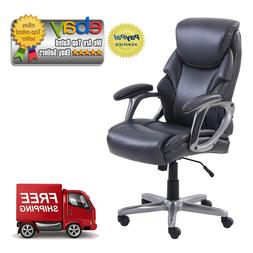 Bonded Leather High Back, Gray *best Deals In Usa*