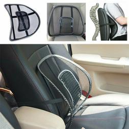 Mesh Back Lumbar Support Vent Waist Cushion for Car Truck Se