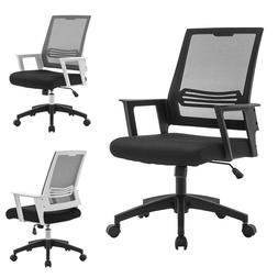 Swivel Mid Back Computer Adjustable Ergonomic Desk Task Chai