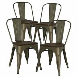 S With Elm Wood Seat In Bronze
