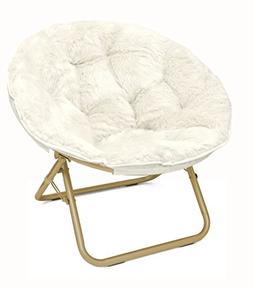 With Gold Frame, One Size, White