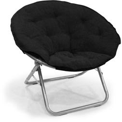Mainstays Large Microsuede Saucer Chair, Multiple Colors