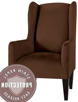 Slipcover, Stain Repellant, Cocoa $110 New