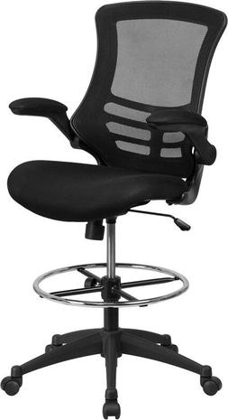 With Adjustable Foot Ring And Flip-up Arms