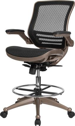 With Built-in Lumbar Support & Flip Up Arms