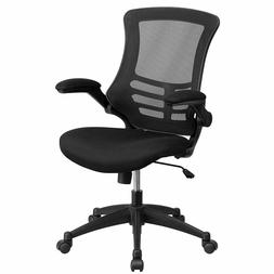 With Mesh Padded Seat And Flip-up Arms