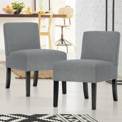 S With Solid Wood Legs, Set Of 2