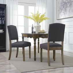 Chairs Cushion Seat Highback - Set Of 2