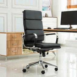 Roundhill Furniture Modica Chromel Contemporary High Back Of