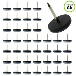 Evelots Nail On Furniture Glides-Floor Protectors-Chairs-Sto