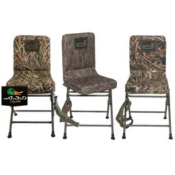 - Duck Hunting Camo Pit Seat Stool Padded -