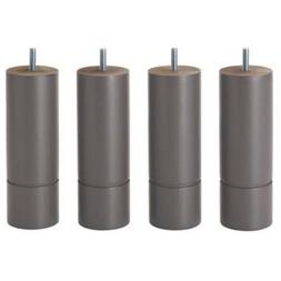 Sofa Grey Wooden Furniture Legs Set Of 4