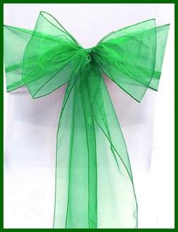 Decorative Organza Sashes Bows Designed For Wedding Events