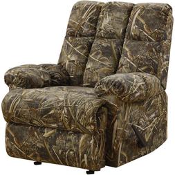 Rustic Camouflage Man Cave Cabin Furniture Camo Hunter