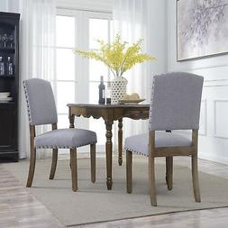 S Dining Living Room Cushion Seat High Backrest, Gray