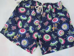 NWT POLO RALPH LAUREN SWIM-SHORTS, BEAR UMBRELLA BEACH CHAIR
