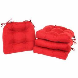 Pads Set Of 4 With Ties Cushion Seat Support Kitchen Sofa Pa