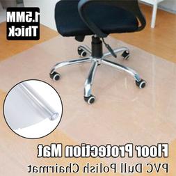 Mat For Hardwood Floor Computer Desk Swivel Chairs Pvc Dull 