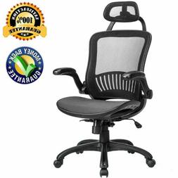 With Flip-up Arms Ergonomic Executive Mesh Task Chair