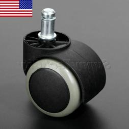 Furniture Roller Caster Wheel 360 Degree Swivel Us Stock
