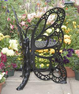 Cast Aluminum Rust-free Metal Patio Black Garden Sturdy