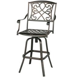 Swivel Bar Stool Antique Copper Design Bronze