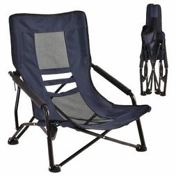 Camping Furniture Portable Mesh Seat Navy