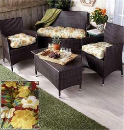 Loveseat Or 3 Pc Set In Tropical Pattern